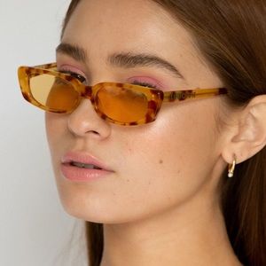 Lu Goldie Sabine Creme Brûlée Sunglasses